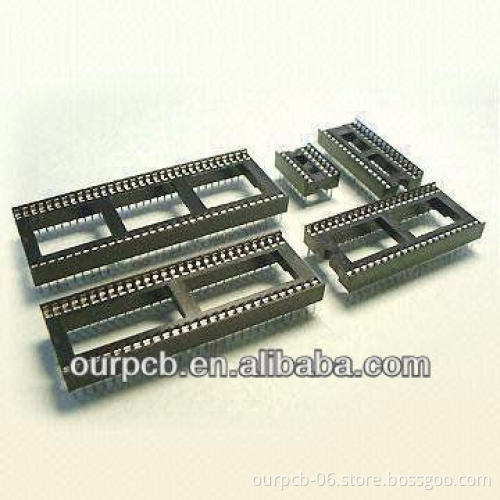 2.54mm SIP, Adapter or DIP Type, 1.778mm HD Sockets in Tin or Gold Plating